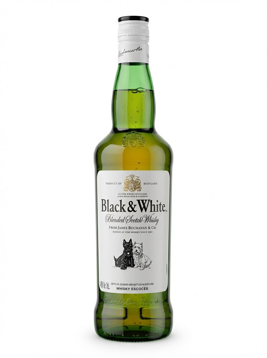 Whisky Black & White Original Blended Scotch 700ml